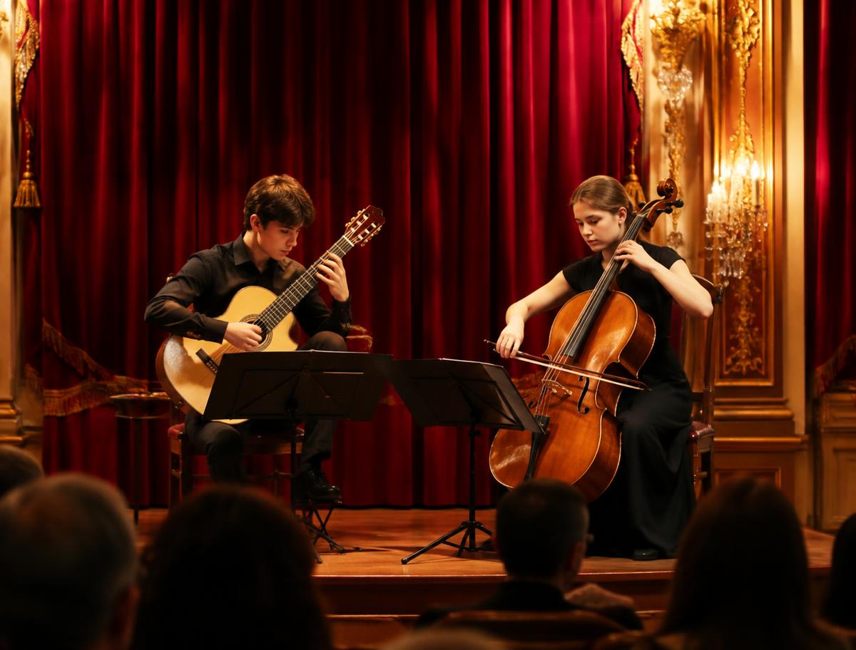 Recital de guitarra y violonchelo
